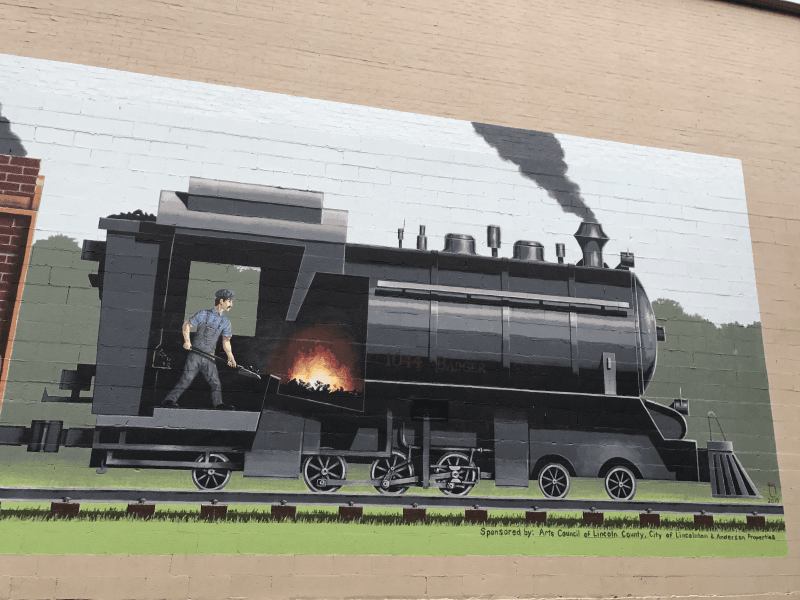 Rail Trail Train engine