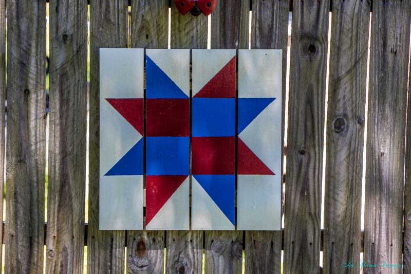 501 Grier Street Blue and Red