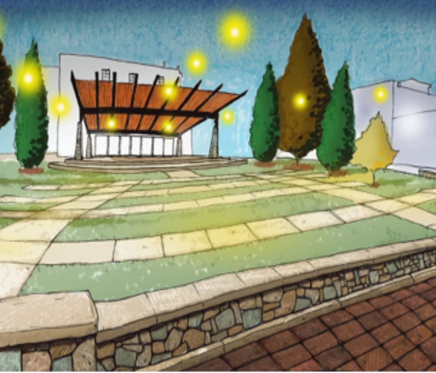 amphitheatre rendering